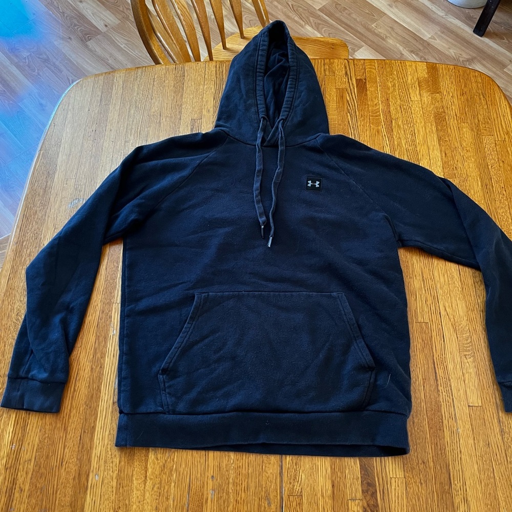 Men's UA Rival Fleece Hoodie Black